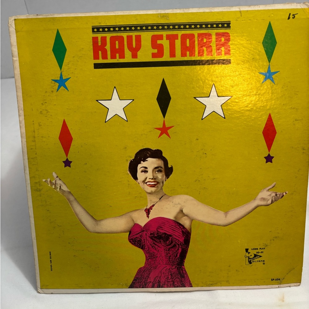 Kay Starr Vintage Album vinyl LP